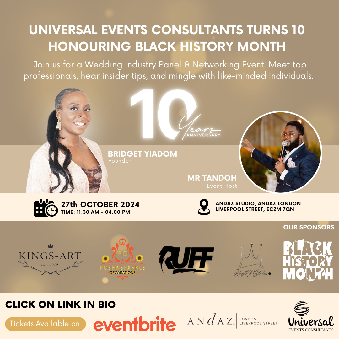 UEC Turn 10 Honouring Black History Month Event - Buy Tickets thumbnail