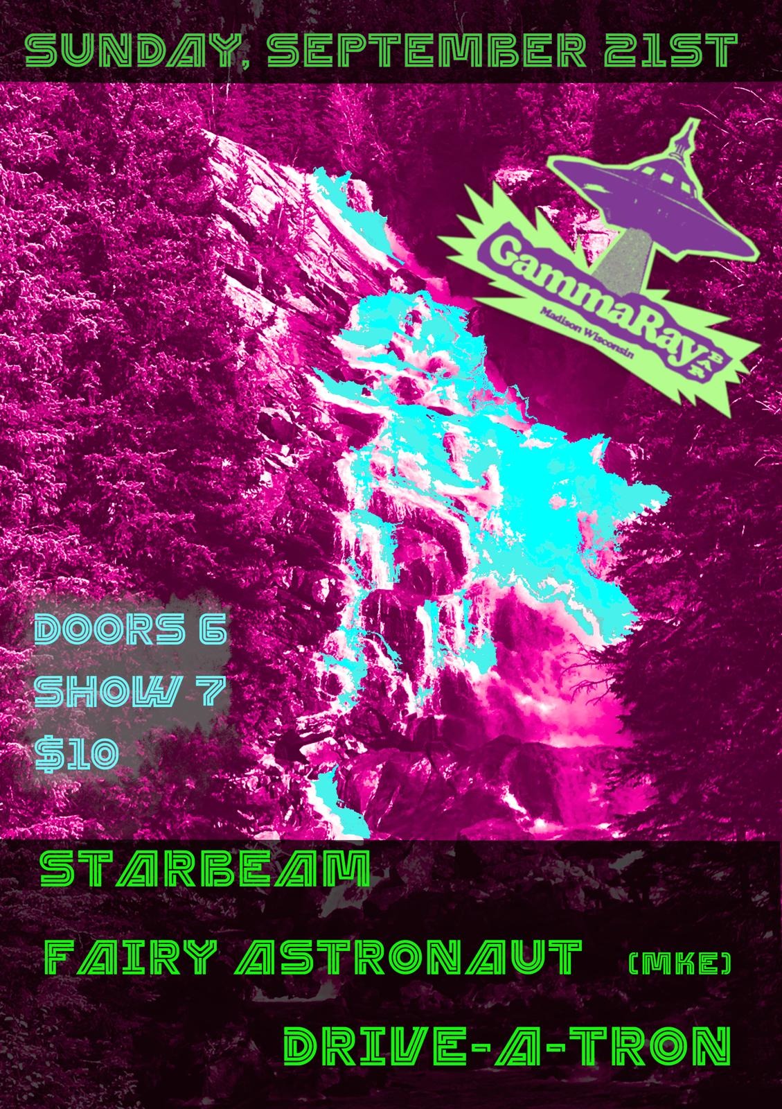September 21st 7:00pm @ Gamma Ray Bar in Madison, WI thumbnail