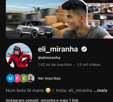 Meu canal no YouTube  thumbnail