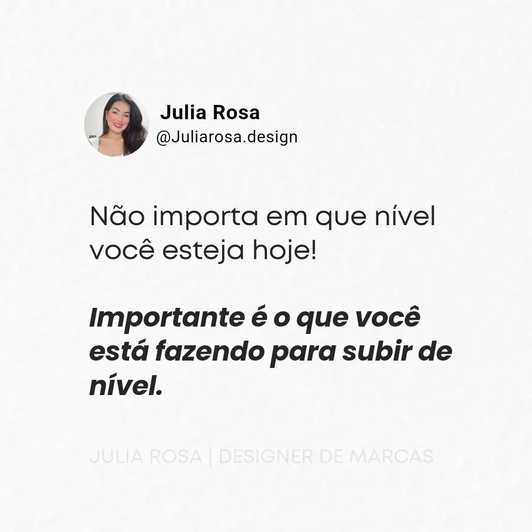 Vamos começar a semana buscando formas de evoluir nossas metas e chegar no objetivo final ✨️

Todos nós temos sonhos e d