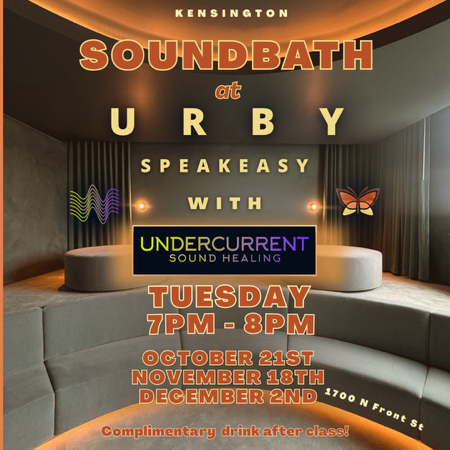Sound Baths at Urby (free juice included after!) ✨7-8pm 2/3/26 (book through Monarch Yoga) thumbnail