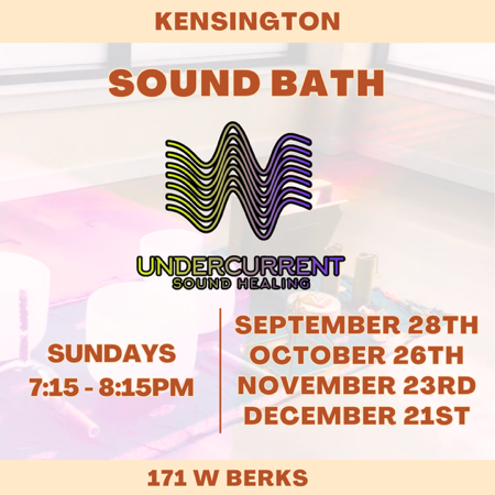 Monthly Sound Bath @ Monarch Yoga Kensington ✨ 7:15-8:15pm 1/25/26 thumbnail