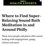 Undercurrent Sound Healing (formerly Riot Alliance) featured in Be Well Philly! thumbnail