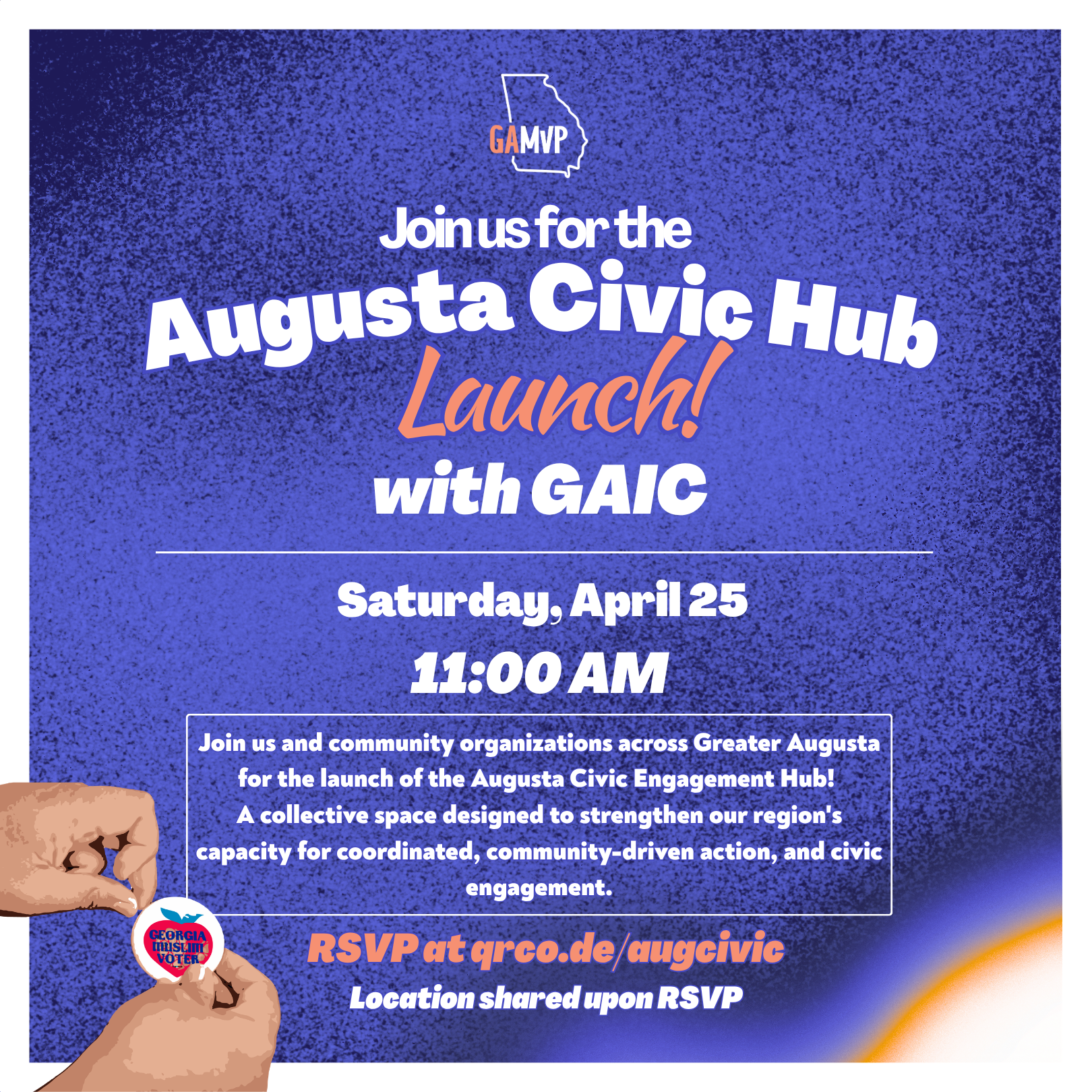 RSVP for Augusta Civic Hub Launch! thumbnail