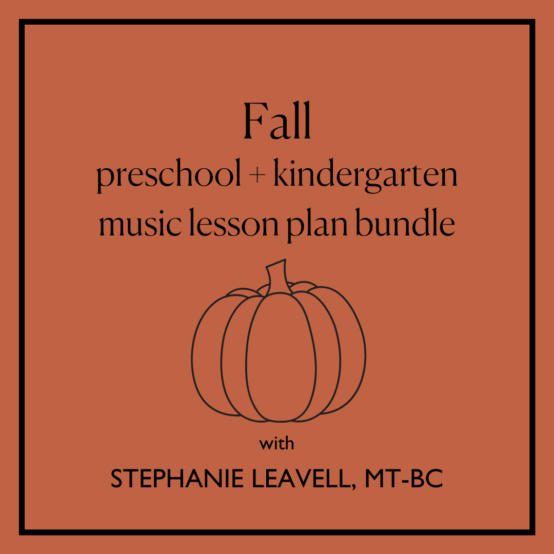 Fall Lesson Plan Bundle — for Pre-K & K! thumbnail
