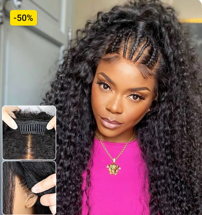 CurlyMe Water Wave Half Wig thumbnail