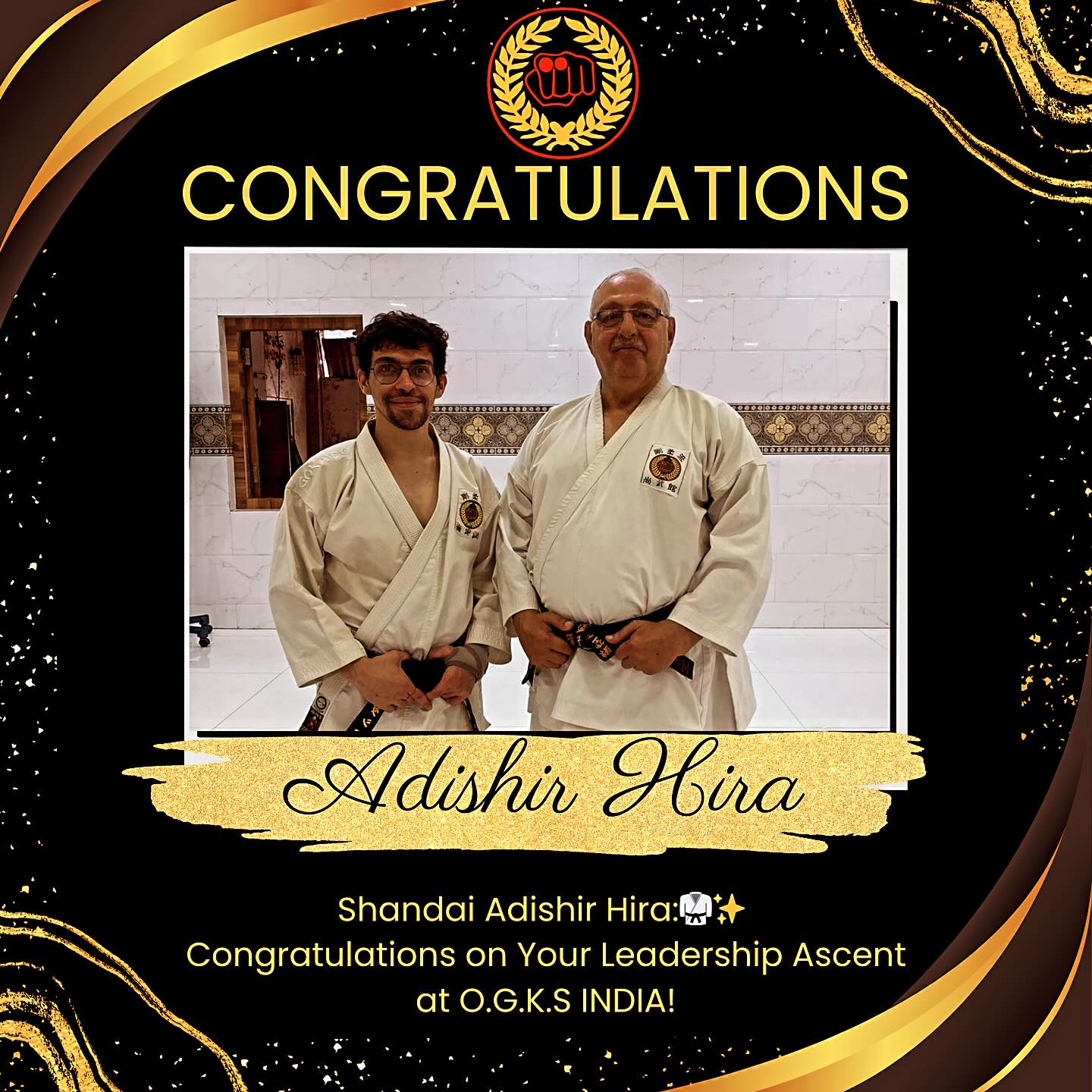 🌟 Honoring a true pillar of strength and wisdom in our martial arts family, Sensei Hosang Batliwala proudly introduces A
