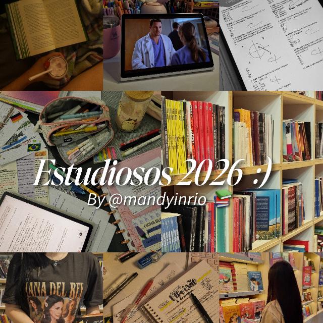 Estudiosos 2026 - @mandyinrio 📚⭐️ thumbnail