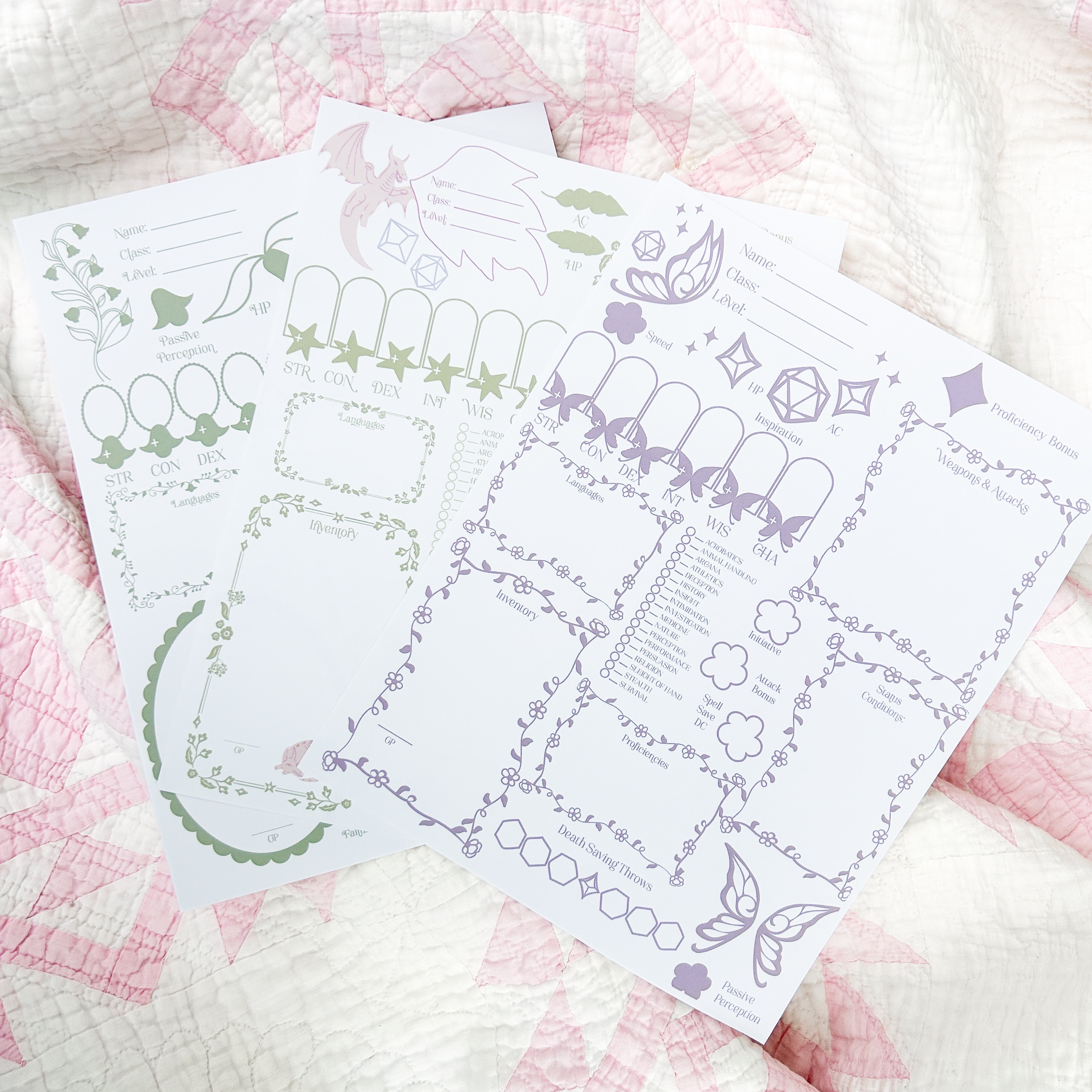 International Character Sheet Downloads thumbnail