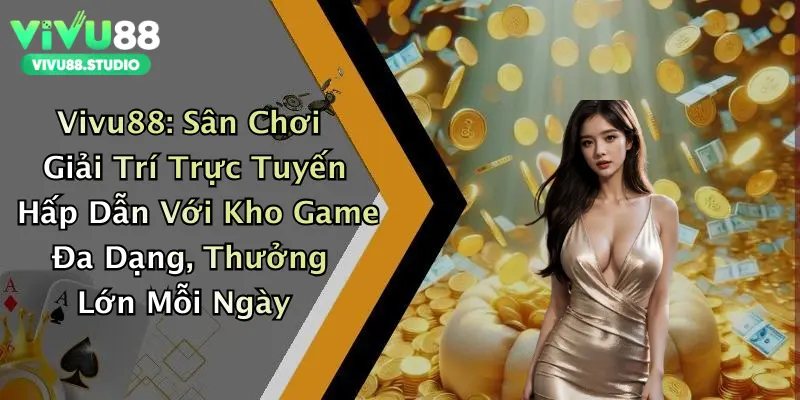 Vivu88: Sân Chơi Giải Trí Trực Tuyến Hấp Dẫn Với Kho Game Đa Dạng, Thưởng Lớn Mỗi Ngày thumbnail