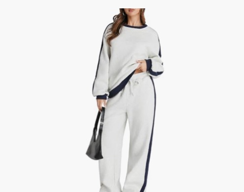Herseas Womens Color Block Sweatsuit thumbnail
