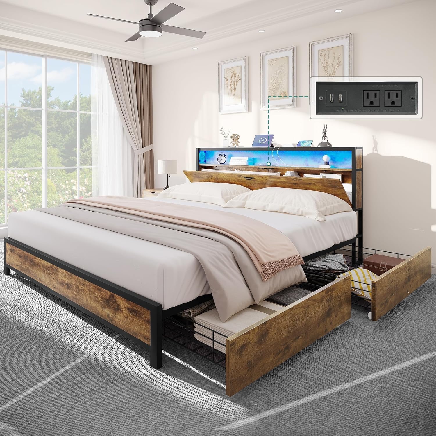Queen Size Bed Frame thumbnail