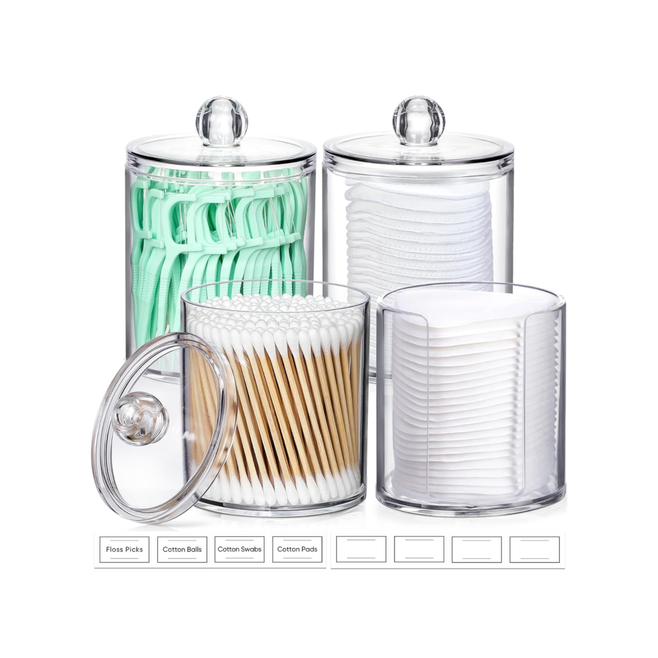 4 Pcs, Acrylic Dispenser thumbnail