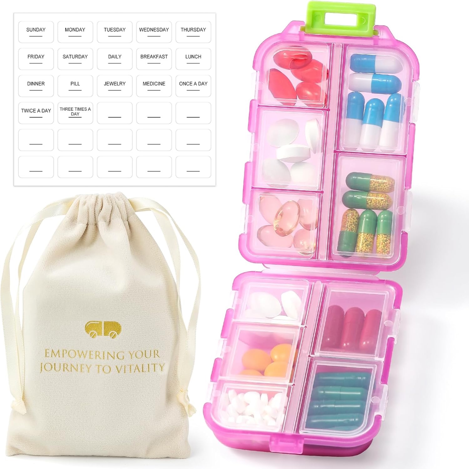  Travel Pill Organizer  thumbnail