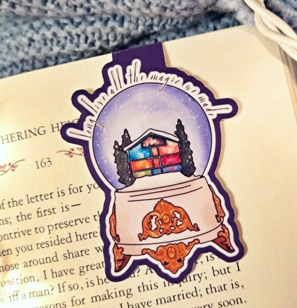 Lover Snowglobe Bookmark thumbnail