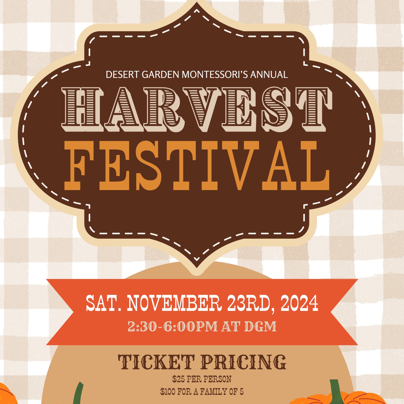 Harvest Festival | Desert Garden Montessori thumbnail