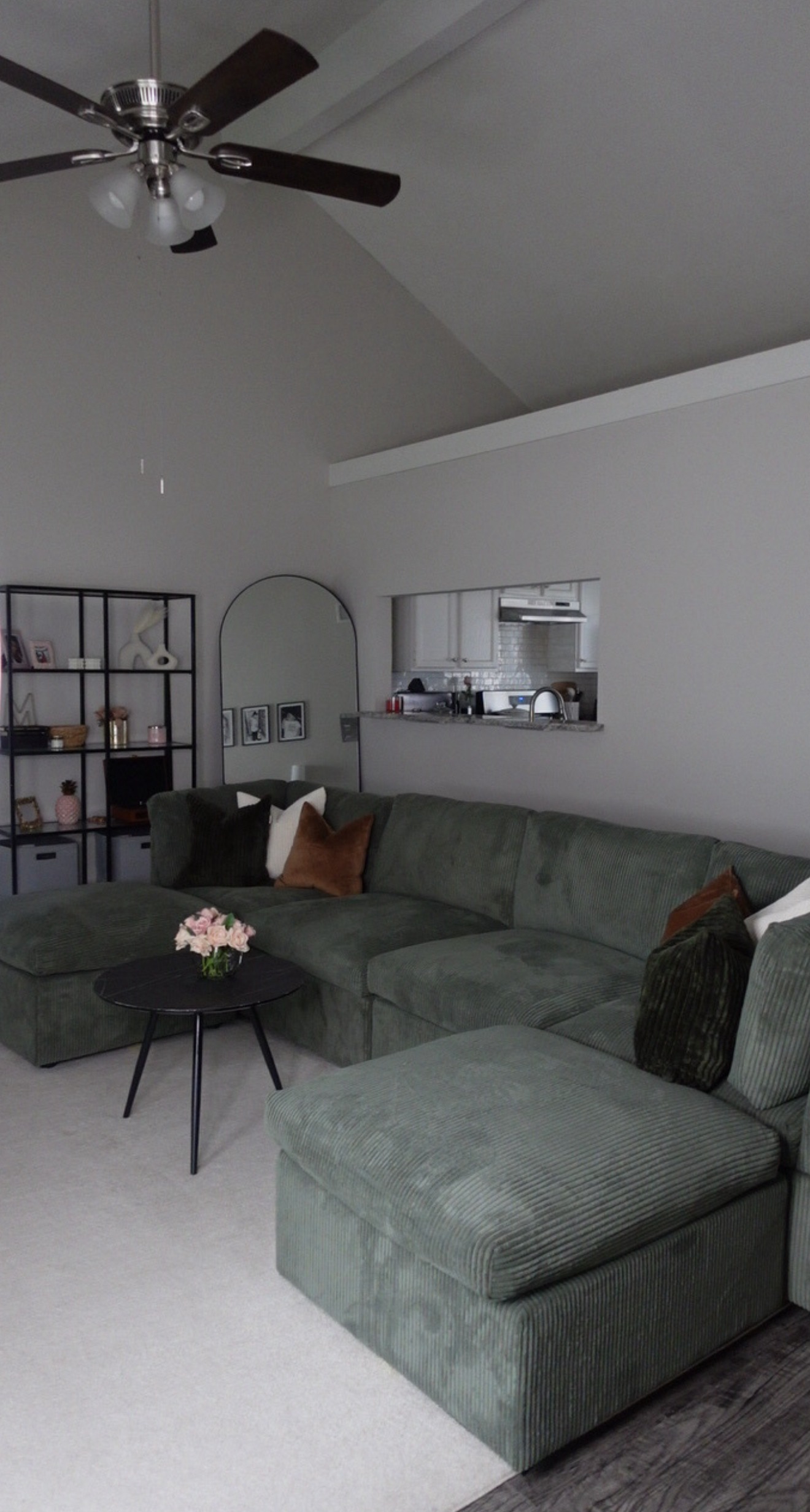 Green Wayfair Sectional thumbnail
