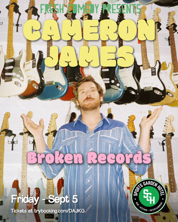 CAMERON JAMES: BROKEN RECORDS - Tickets thumbnail