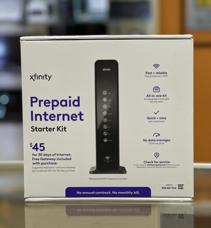 Xfinity Pré-pago $45/mês thumbnail