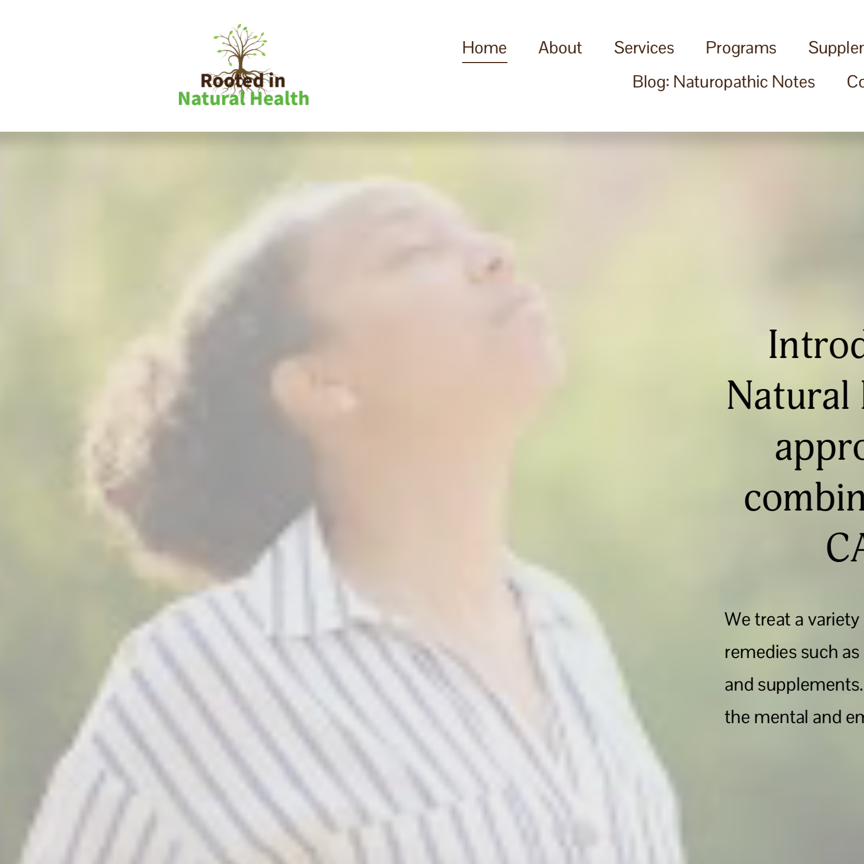 www.rootedinnaturalhealth.com thumbnail