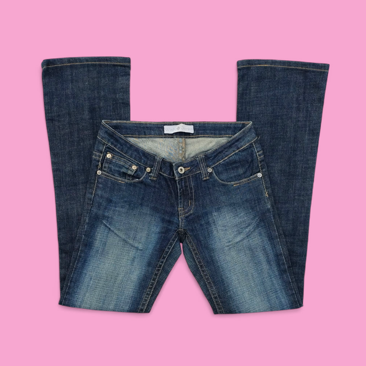 Y2K Low Rise Bootcut Jeans  thumbnail