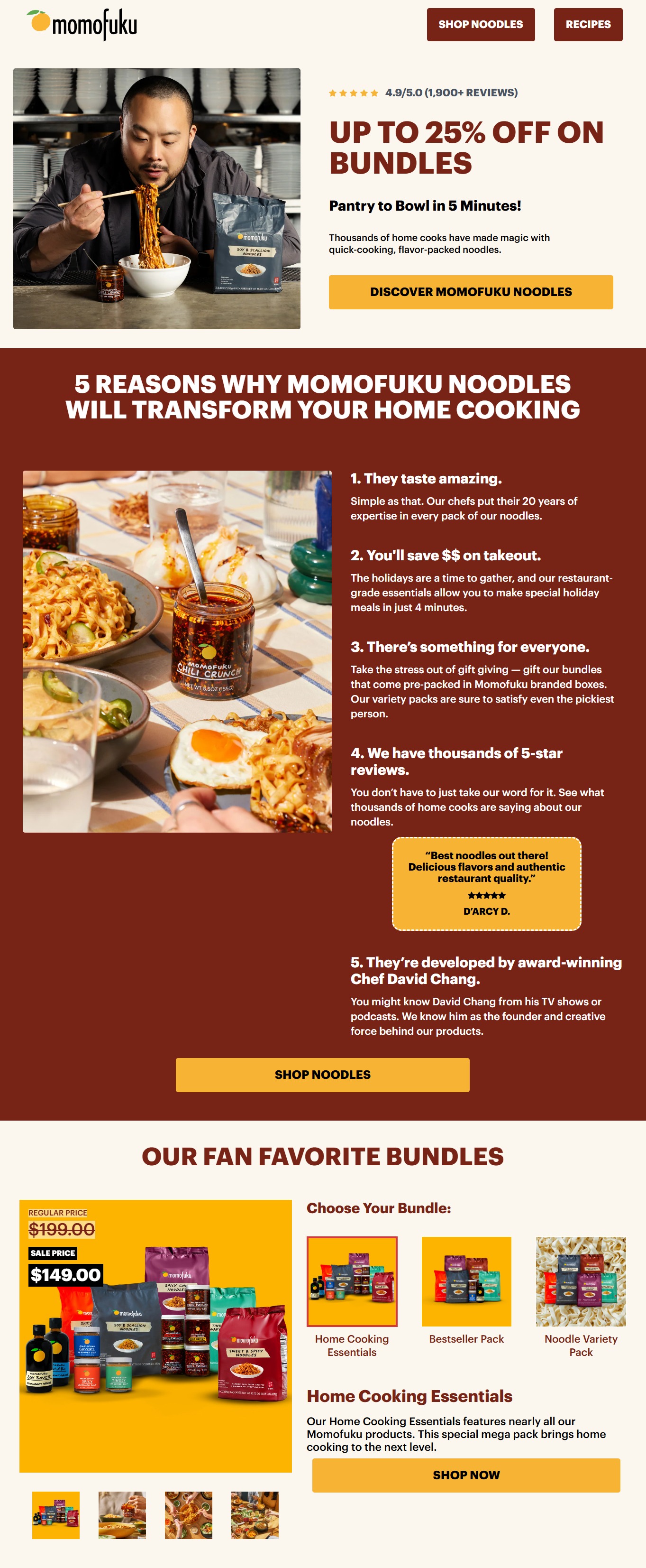 MOMOFUKU LANDING PAGE thumbnail