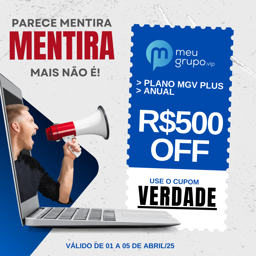 Plano MGV Plus Anual / R$500 OFF  thumbnail