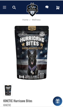 Hurricane Bites (treats for all dogs) thumbnail
