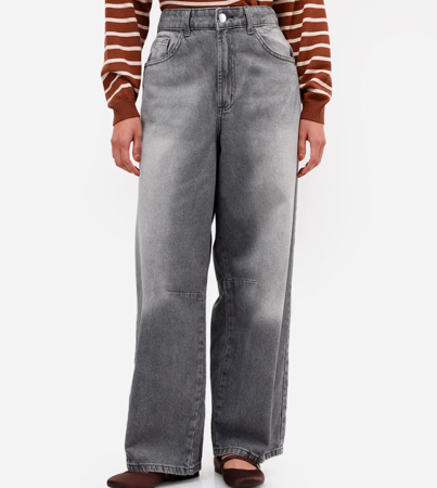 Calça jeans lavagem cinza  thumbnail