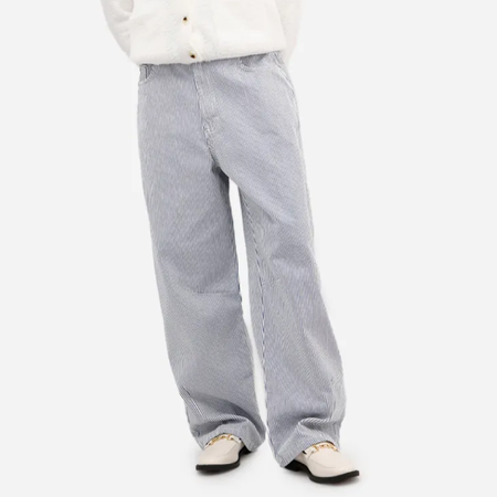 Calça jeans listrada clara  thumbnail