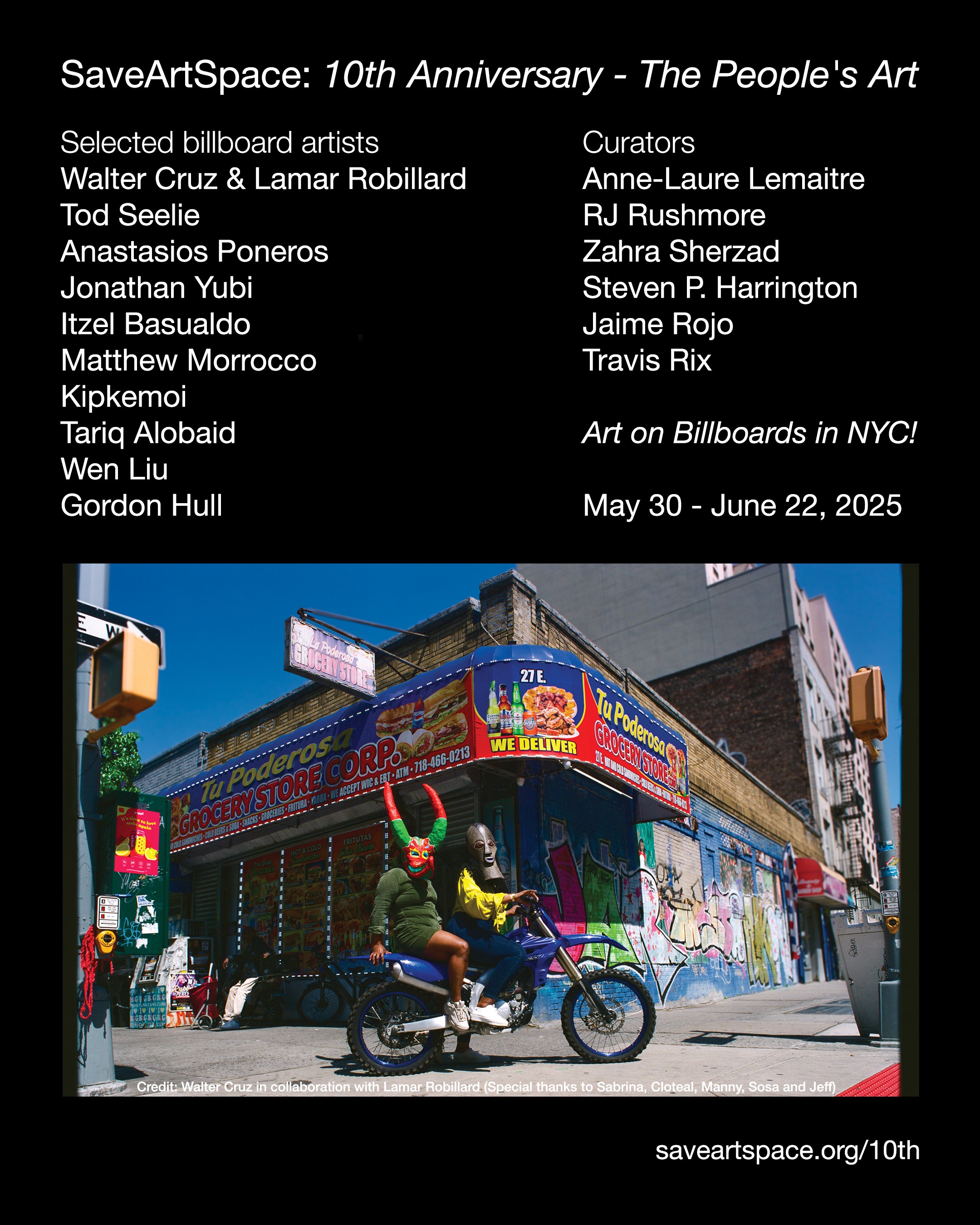 SaveArtSpace | A Public Art Billboard & Gallery Exhibition thumbnail