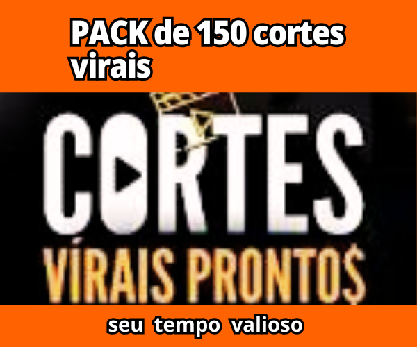 pack + 150 cortes virais  thumbnail