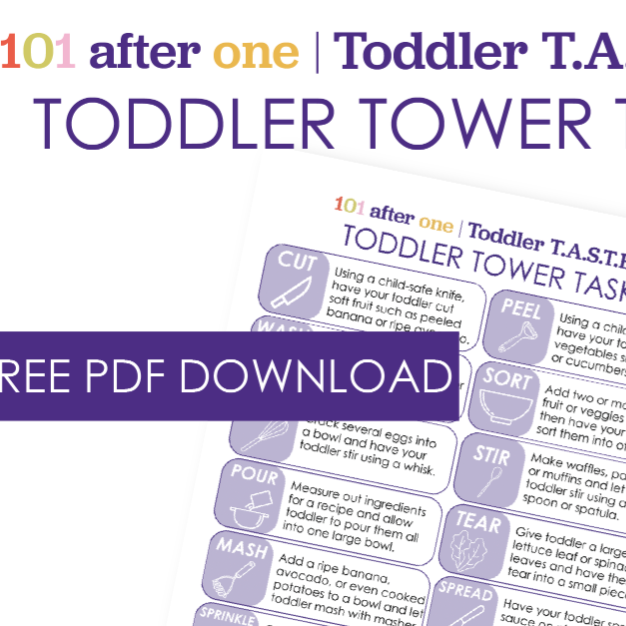 FREE: Picky Toddler Guide - Tower Tasks  thumbnail