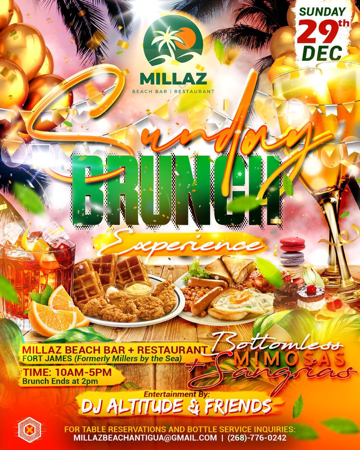 Millaz Sunday Brunch RSVP thumbnail