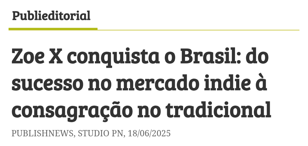 ZOE X no PUBLISH NEWS thumbnail