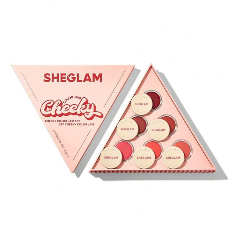 Set 6 สี SHEGLAM Lip & Cheek Cream Blush  thumbnail
