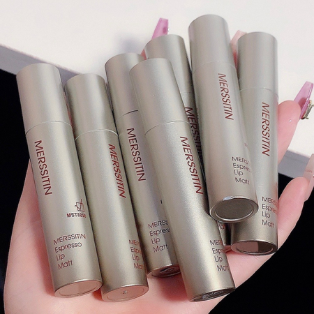 ของแท้ Merssitin Italian ลิปสติก เนื้อแมตต์กํามะหยี่ thumbnail