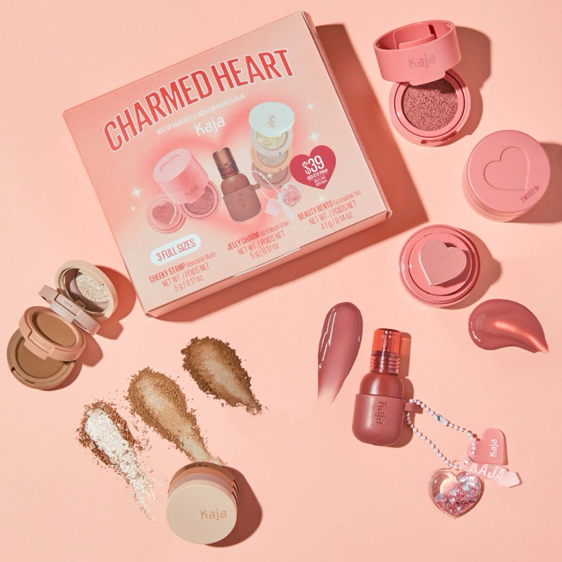 พร้อมส่ง Kaja — Charmed Heart Face Set thumbnail