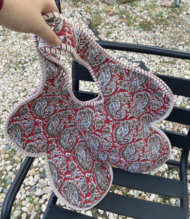  Handblock Flower Bag  | Limited Edition  thumbnail