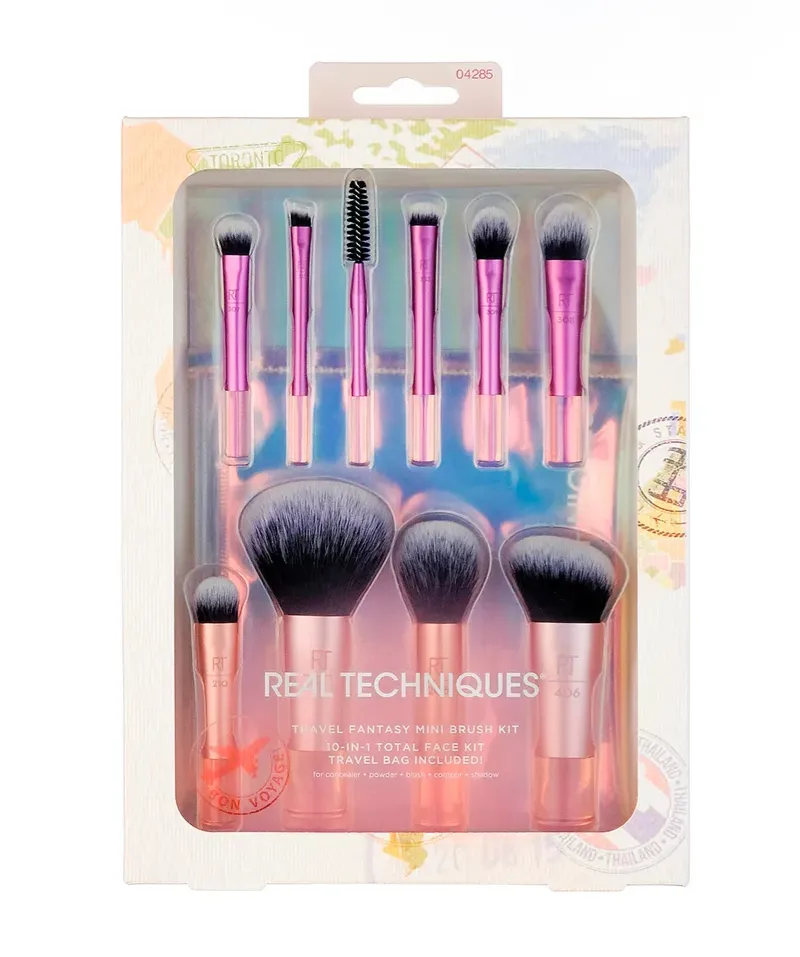  Kit de mini Pincéis Essenciais - Real Techniques (10 un) thumbnail