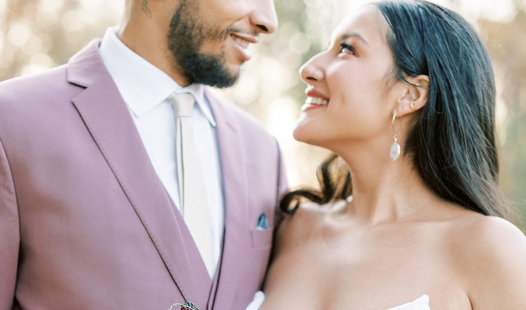 Romantic Mauve and Peach Wedding Ideas with a Love for Local Horse Rescue thumbnail