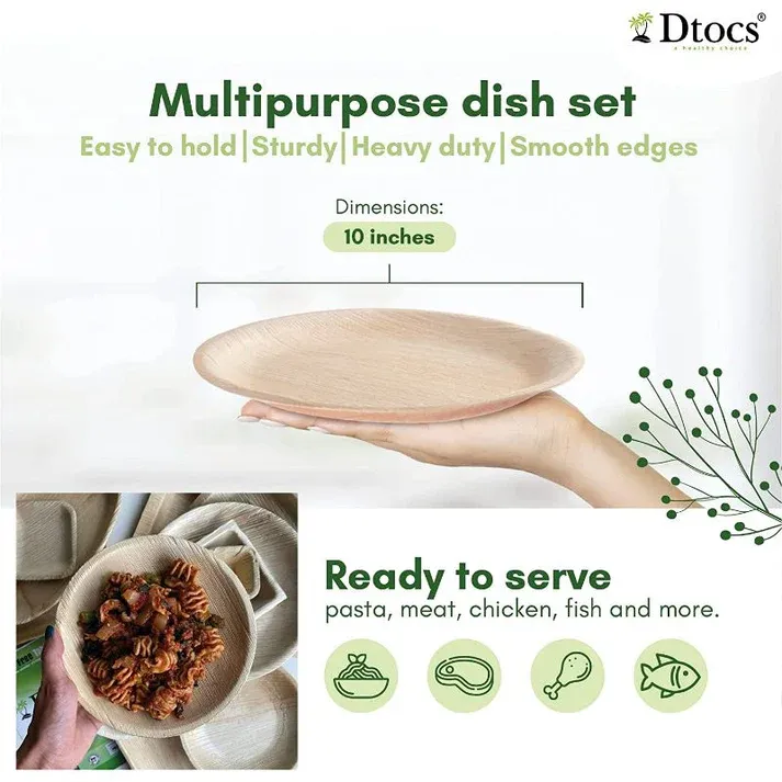  Eco-Conscious Dinnerware - classy single use products are entirely chemical-free, microwave-safe, Leak proof, compostable, whether in your backyard or accepted commercial compost facilities. Use "THRIVEWITHNIKITA20" at checkout to save 20% off. thumbnail