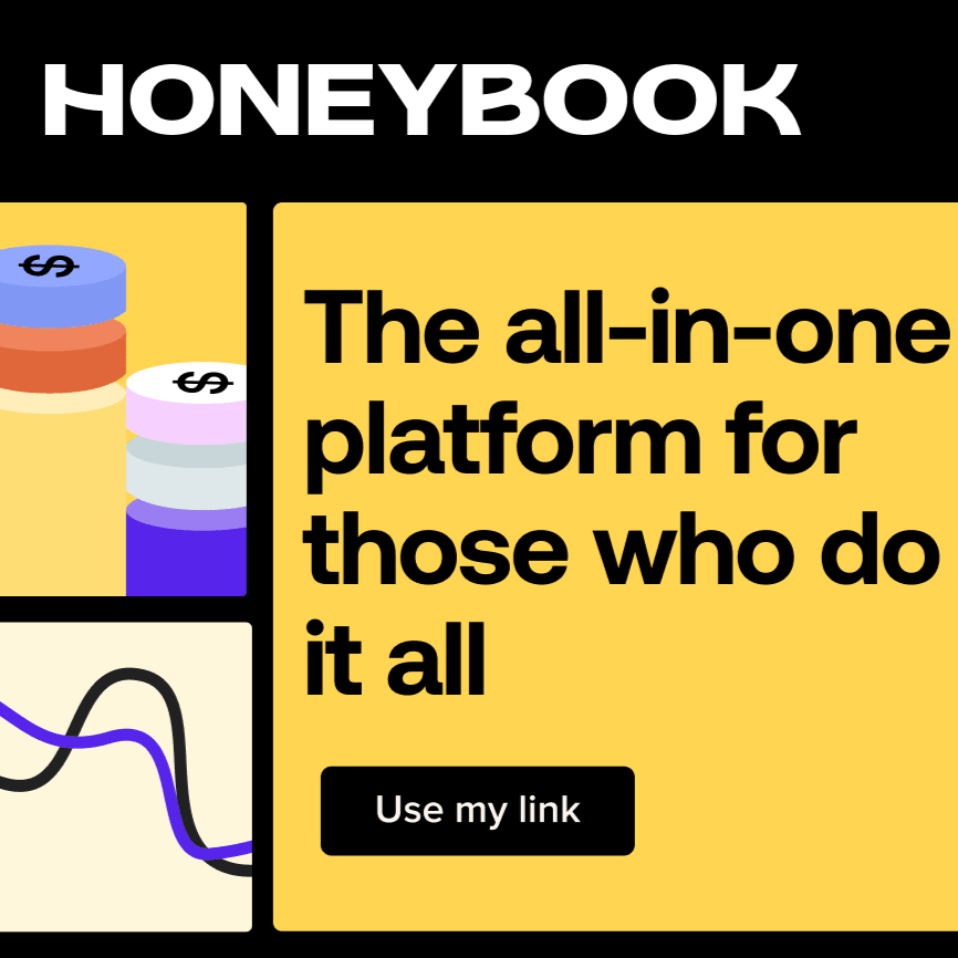 Save 30% discount - HoneyBook: Business Management for Creatives. Deliver incredible client experiences, from anywhere! thumbnail