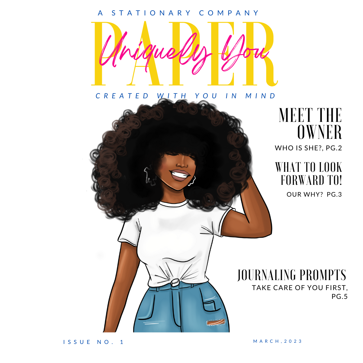 Uniquely You Paper Presents: Issue 1 Newsletter thumbnail