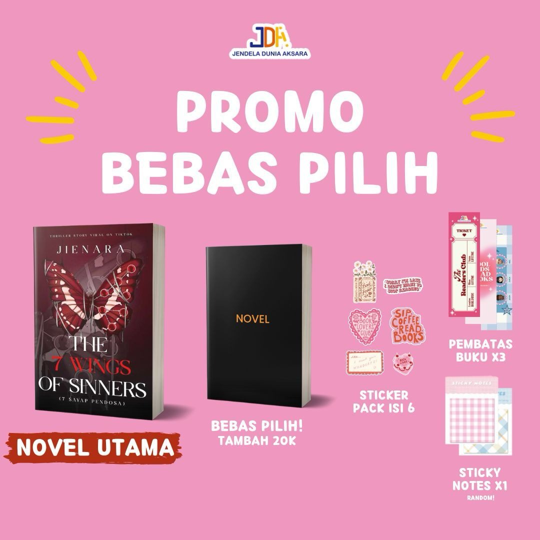 BEBAS PILIH NOVEL SESUKAMU ALL NOVEL AKAD Group Diskon 10% + Bonus Menarik (TikTokShop) thumbnail