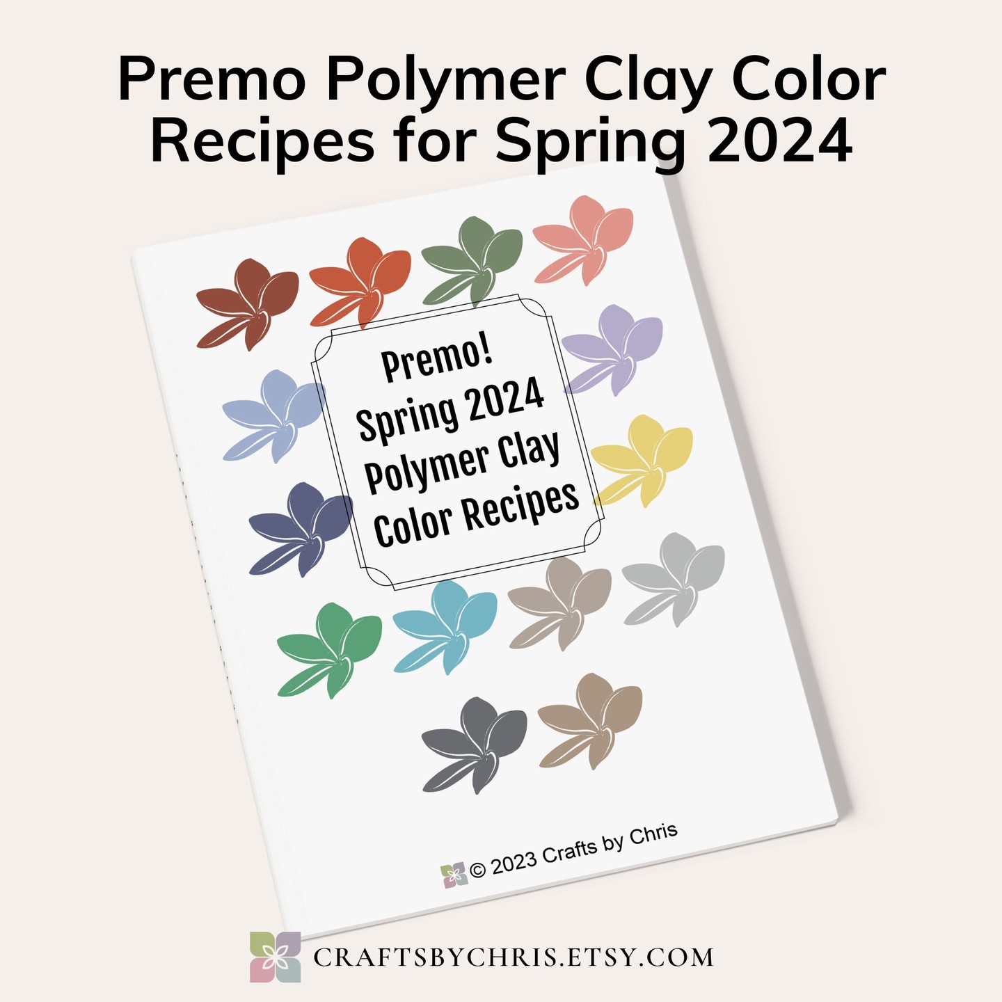 Premo Spring 2024 color recipes are now available. Link in bio

#polymerclaycolorrecipes #polymerclaycolormixing #polyme