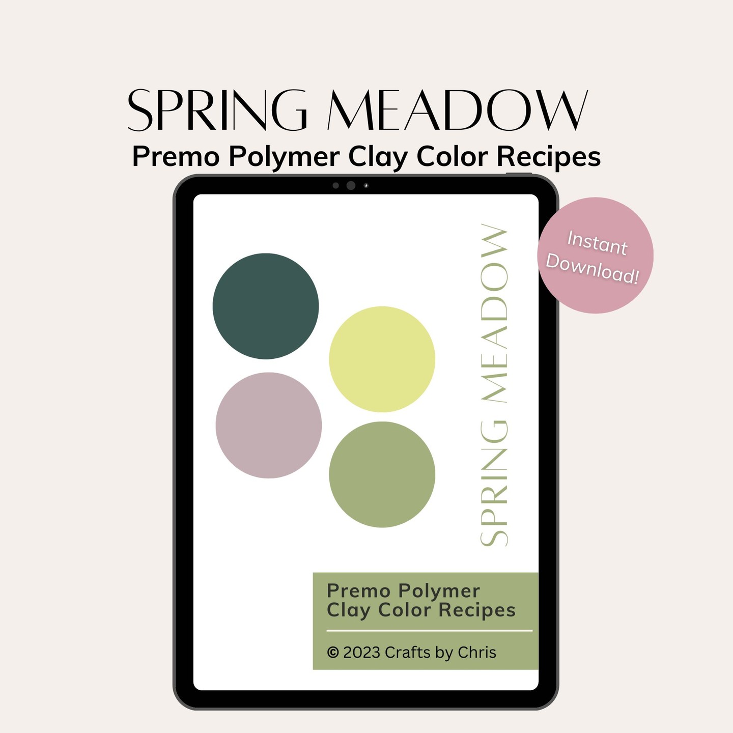 Premo Polymer Clay Color Recipes for Spring Meadow Color Palette. Link in bio

#polymerclaycolorrecipes #polymerclaycolo