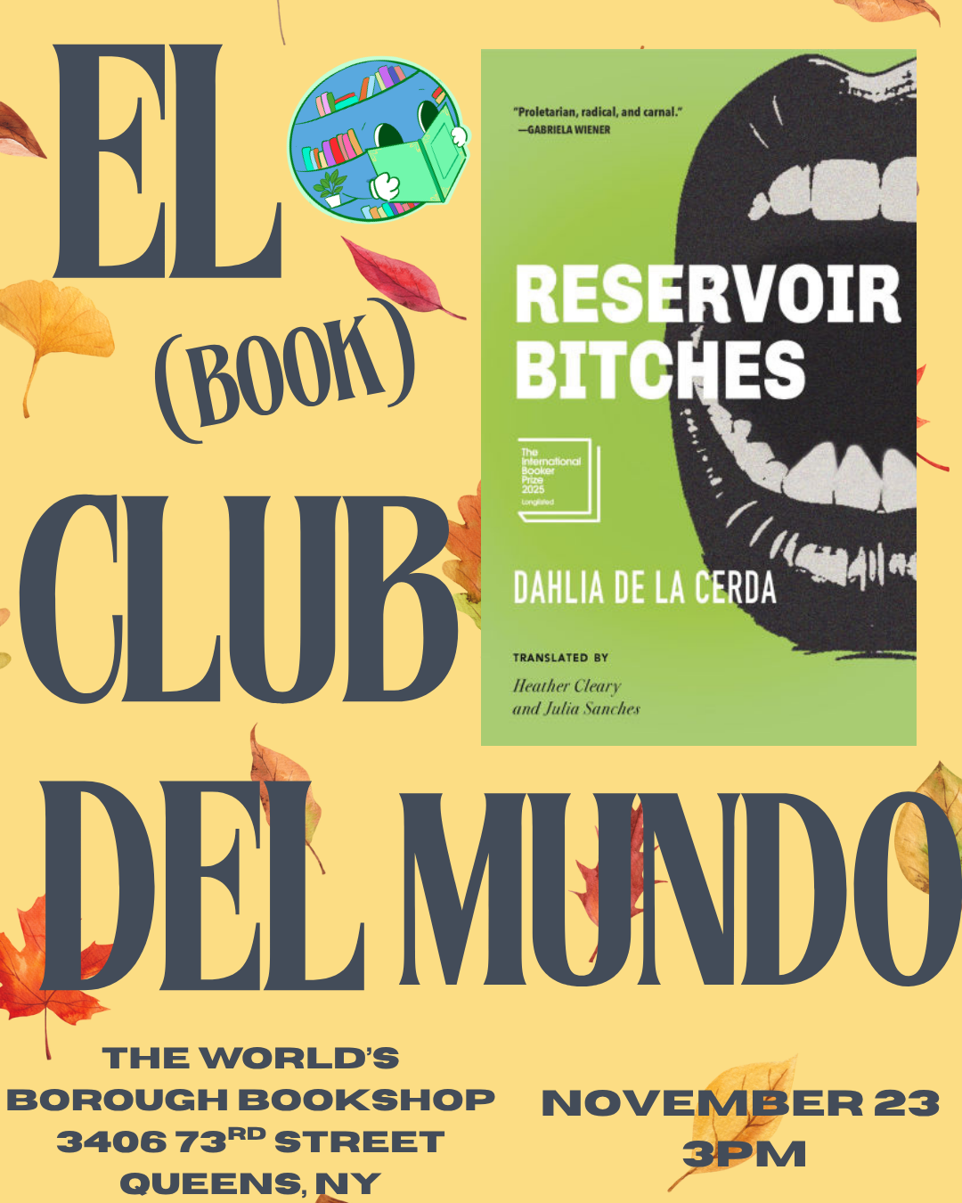 El (book) Club Del Mundo - The Worlds Borough Bookshop thumbnail