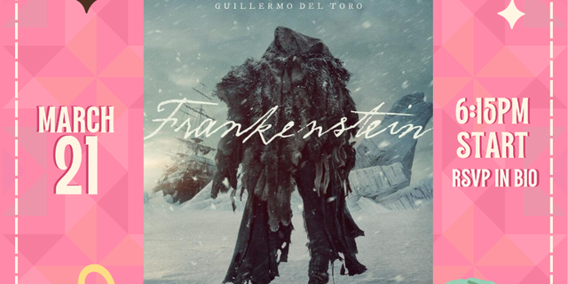 Cinema Craft Night: Guillermo del Toro's Frankenstein - The Worlds Borough Bookshop thumbnail