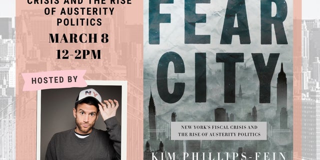NYC Book Club: Fear City: New York's Fiscal Crisis and the Rise of Austerity Politics - The Worlds Borough Bookshop thumbnail